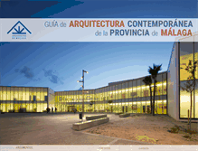 Tablet Screenshot of malagarquitectura.com